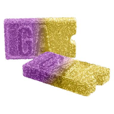 Passion Fruit Mango Soft Chew  1:1 THC:CBG  2x