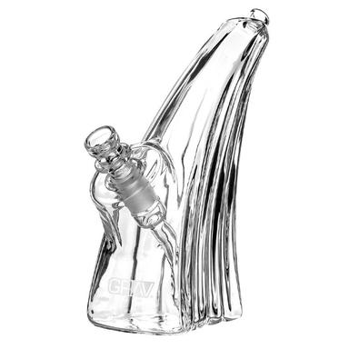 6.5" Wave Glass Bubbler