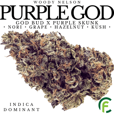 Purple God Craft Flower